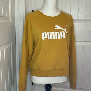 Puma Golden Yellow Crewneck